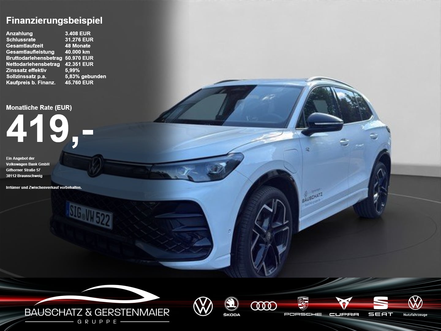 VW Tiguan 1.5 eHybrid DSG R-Line