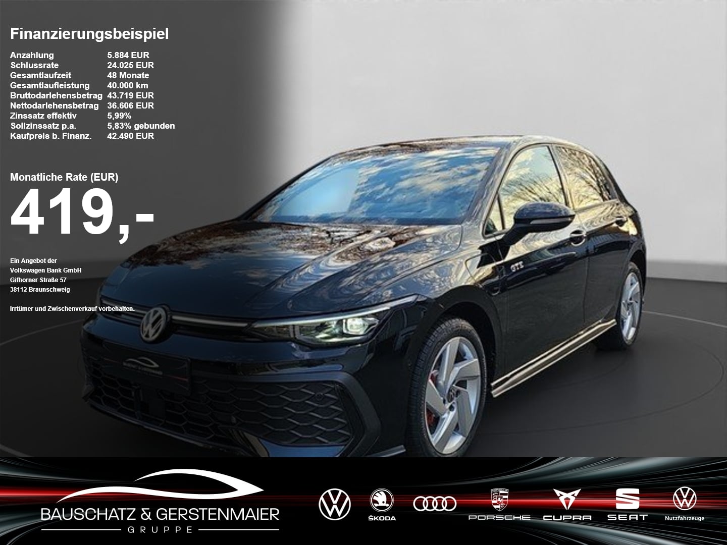 VW Golf VIII GTE 1.5 eHybrid DSG *LED*NAVI*VIRTUAL*