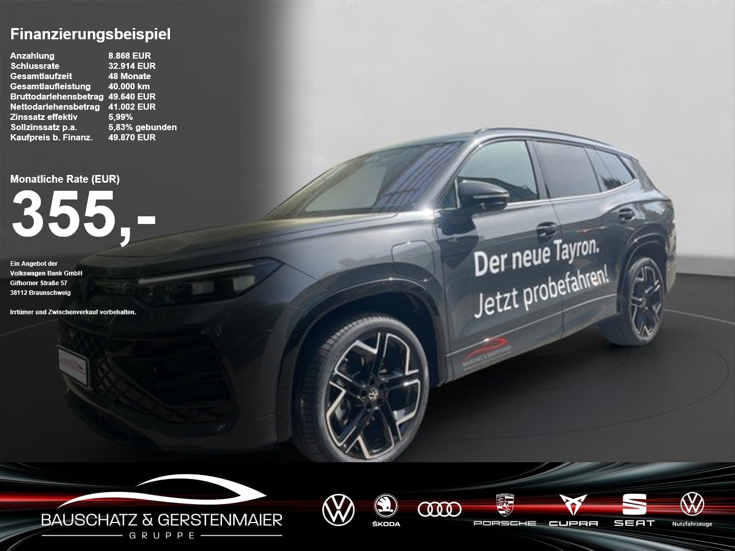 VW Tayron 1.5 TSI eHybrid DSG R-Line *PANO*HUD*DCC*