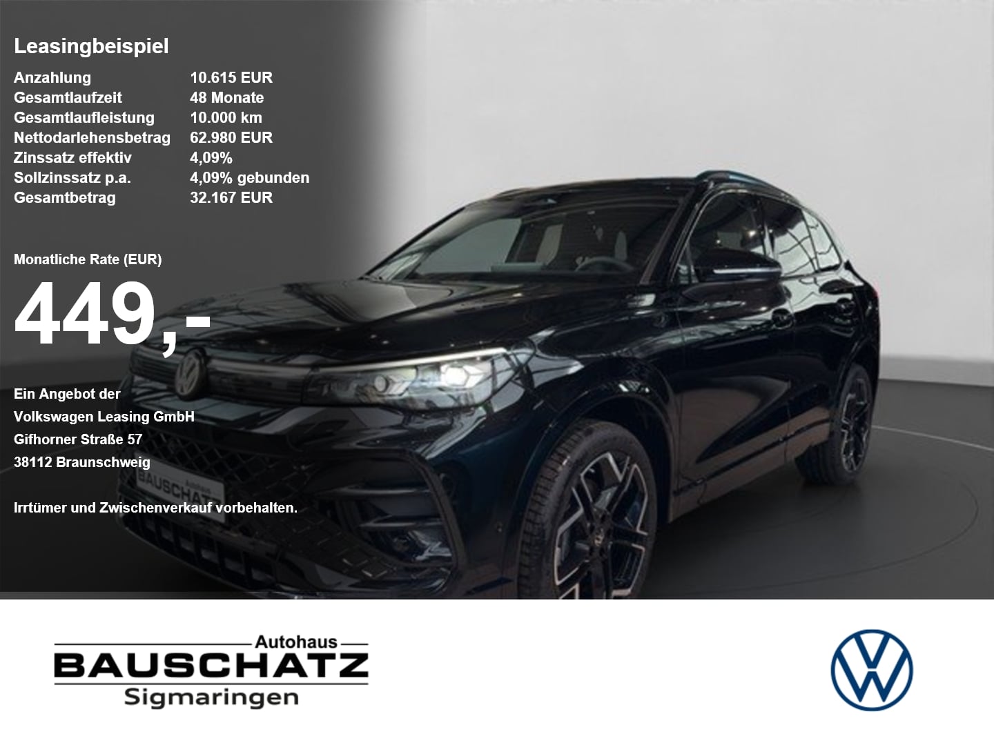 VW Tiguan 2.0 TDI 4Motion DSG R-Line