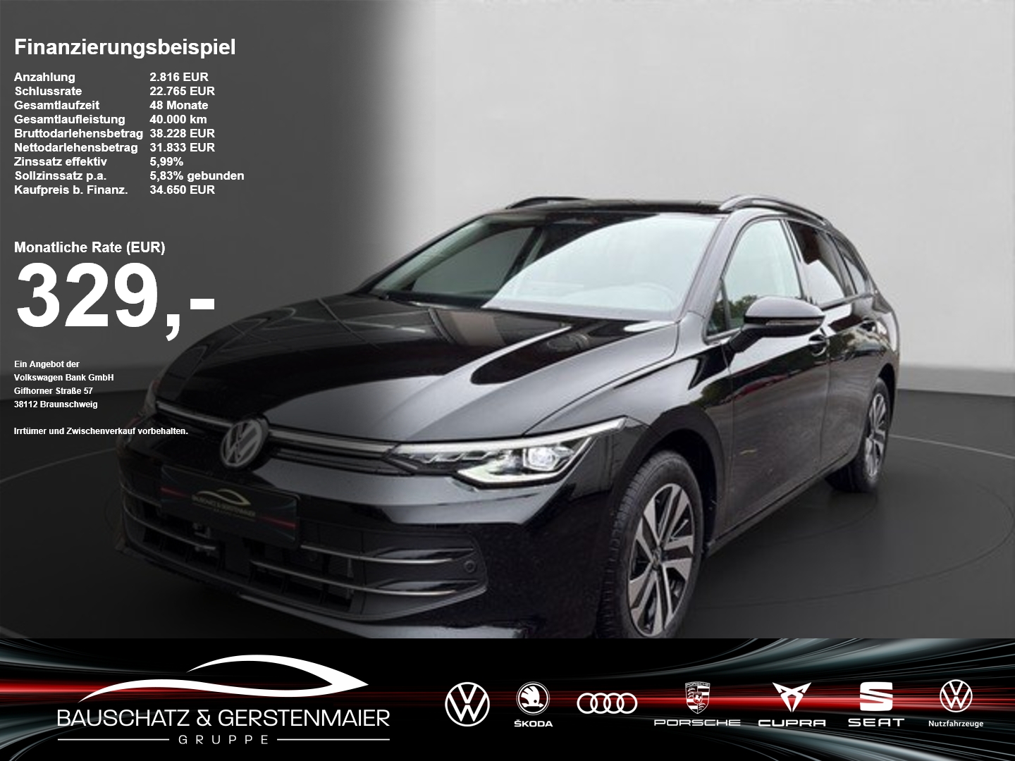 VW Golf III Variant 1.5 eTSI DSG Energy *NAVI*AHK*