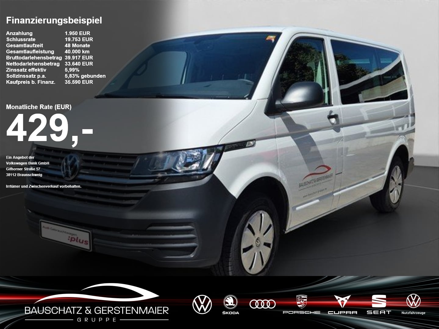 VW T6.1 Caravelle 2.0 TDI Trendline *AHK*9-SITZER*