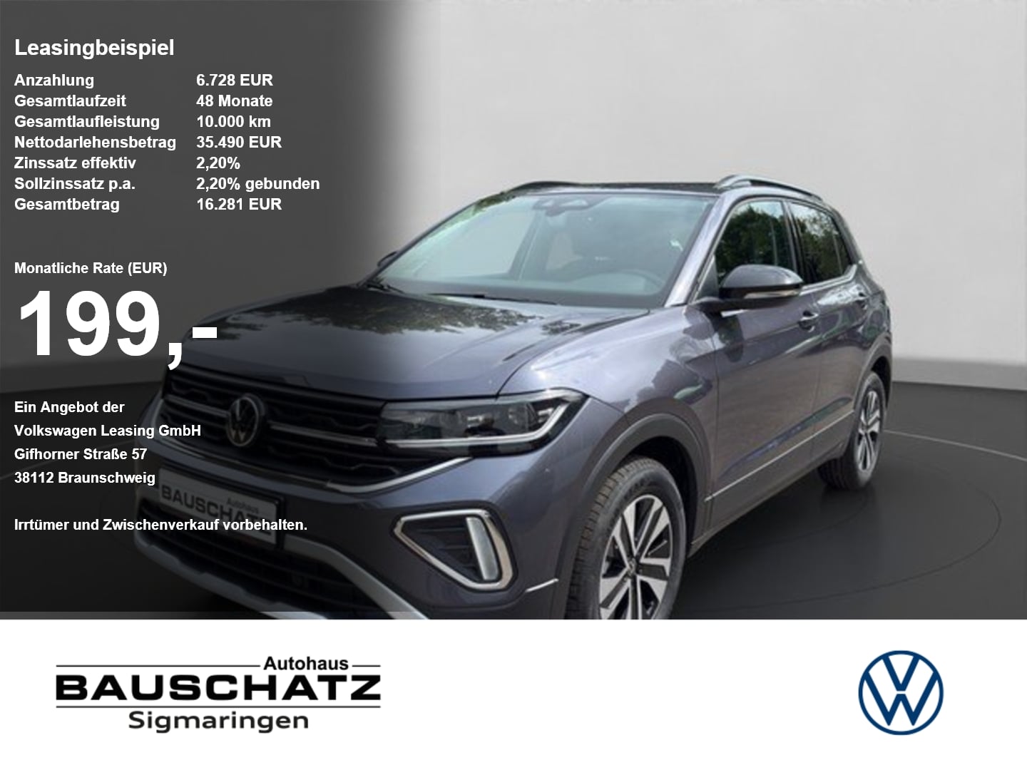 VW T-Cross 1.5 TSI ACT DSG Energy Life
