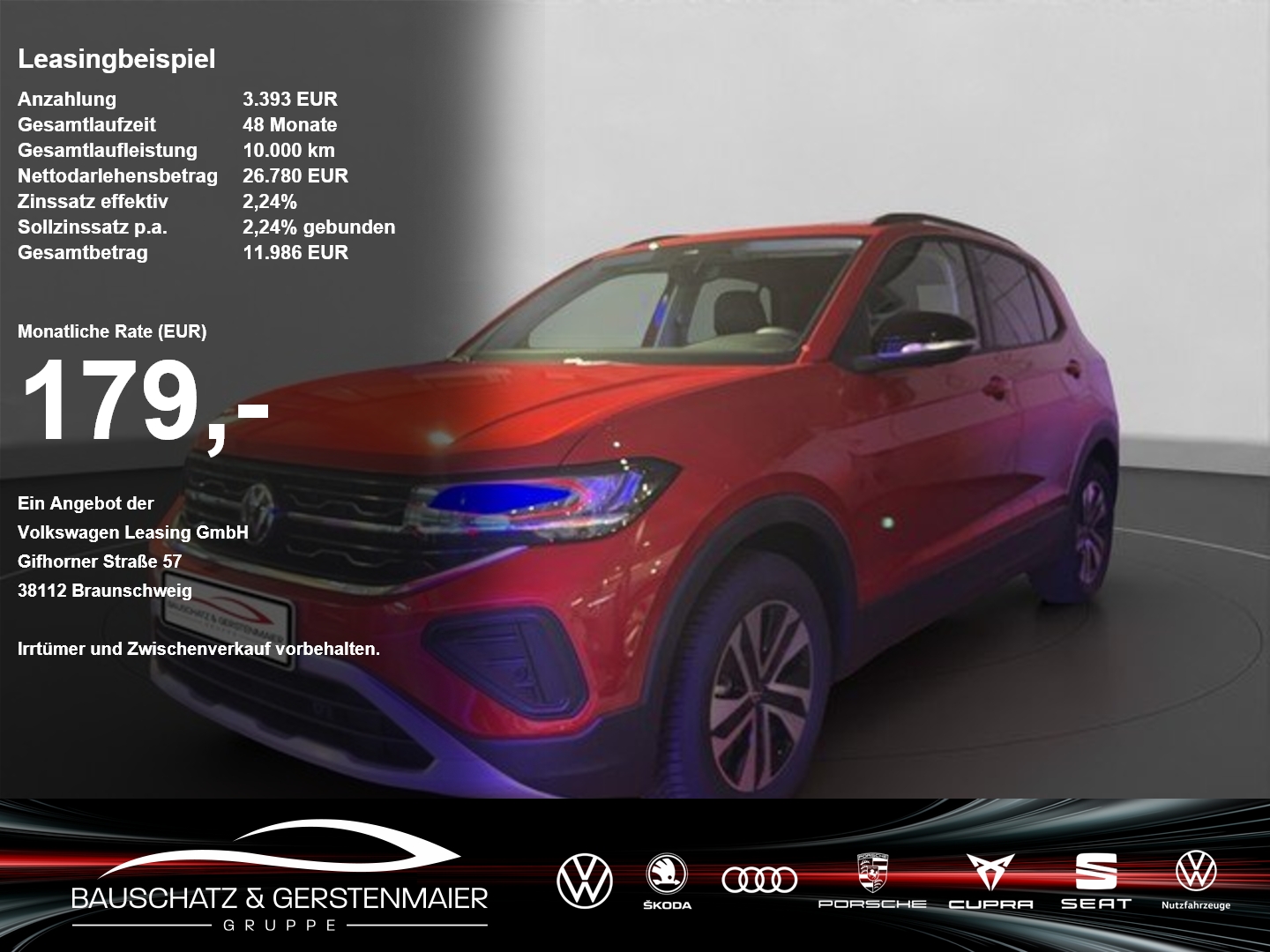 VW T-Cross 1.0 l TSI Energy Life