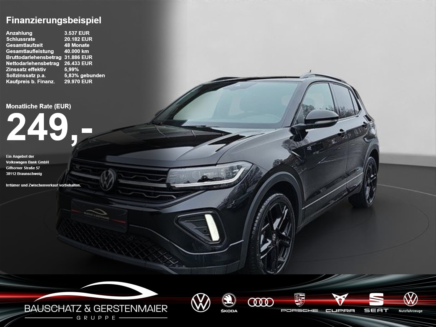 VW T-Cross 1.5 TSI DSG R-Line