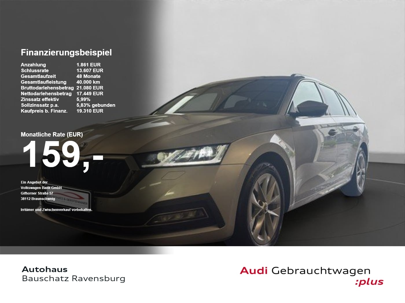 Skoda Octavia Combi 2.0 TDI DSG Style *LED*AHK*ACC* Akustikglas ACC HUD